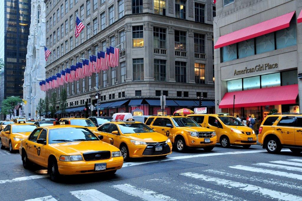 Yellow cab New York